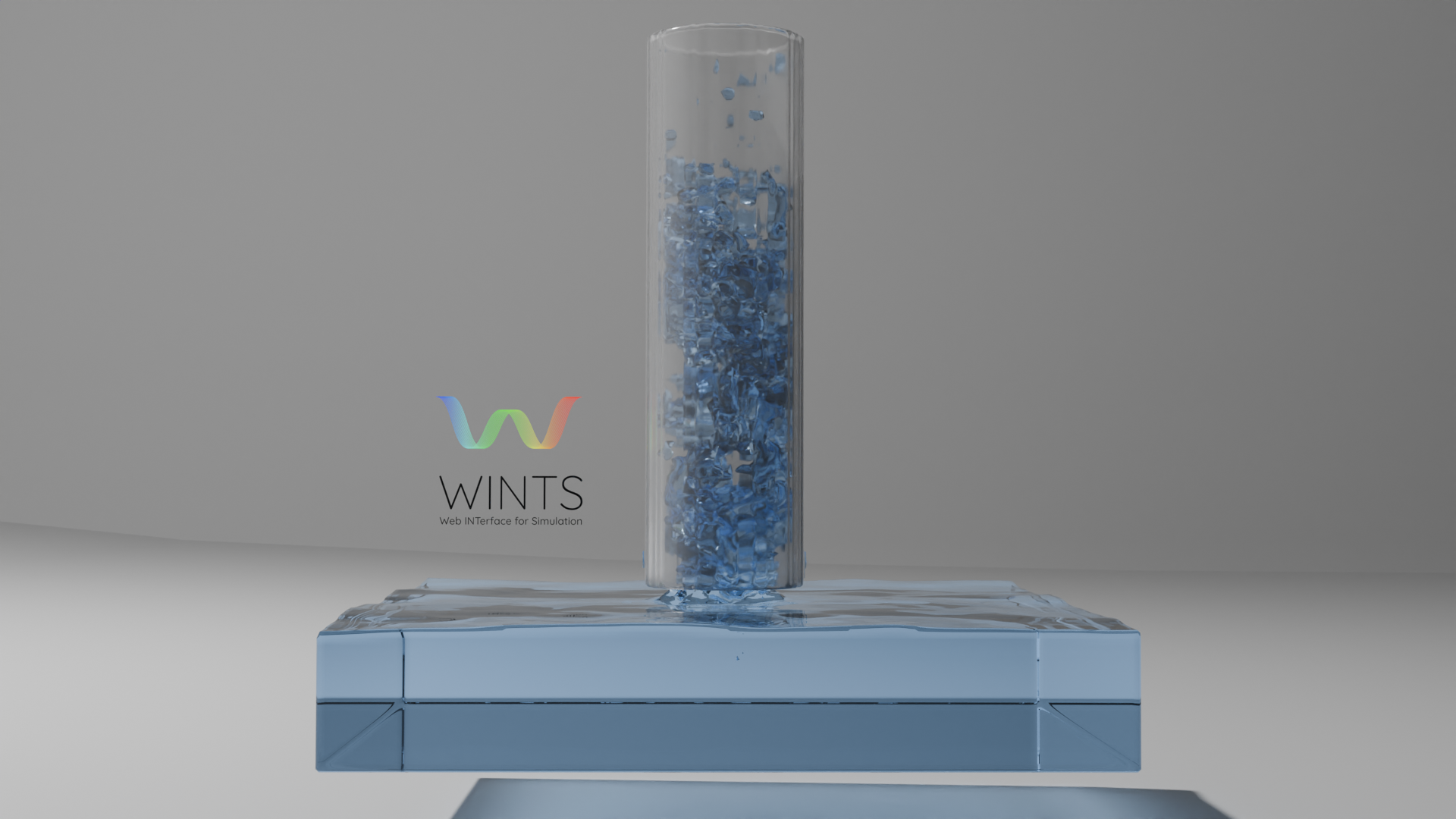 3D water pumping simulation teaser illustration